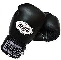 THAISMAI MUAY THAI LEATHER GLOVES WITH VELCRO